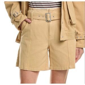 Hudson belted Long Short in Cornfield NWT Size 26